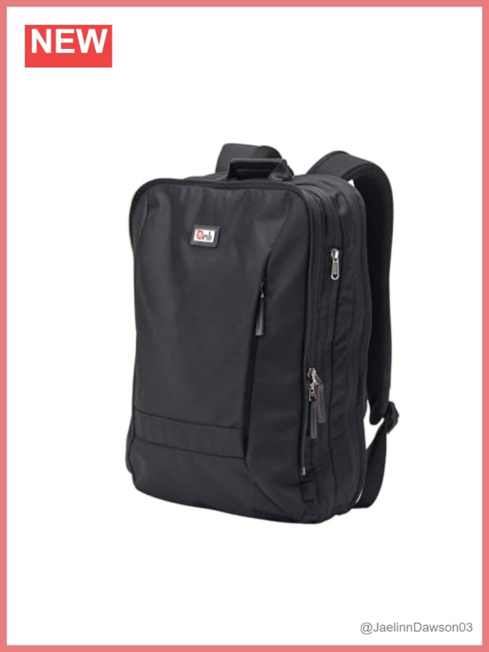 Expandable Weekender Backpack 22L Opens Like Suitcase TSA Friendly Yoga Mat